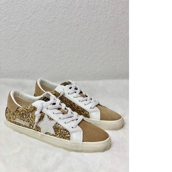 Gold Vintage Havana Sneakers